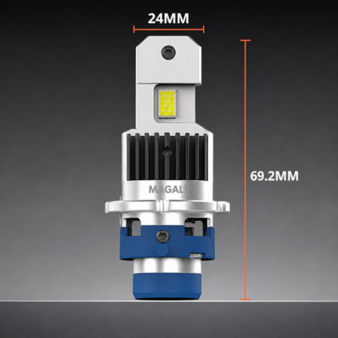 zarowki led d2s d2r magall hid led 12000lm 6500k 70w